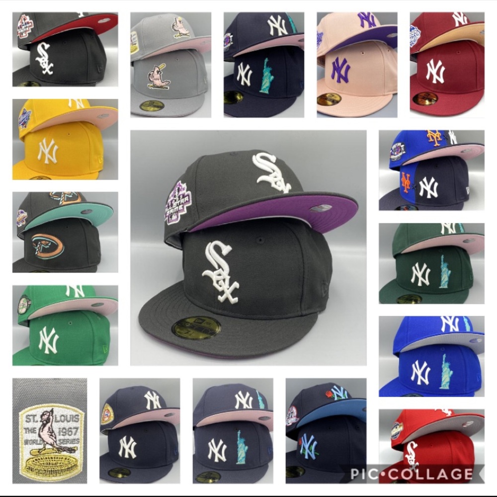 Fitted World Series hats.